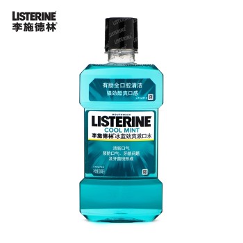 Listerine 李施德林 冰蓝劲爽漱口水 500g