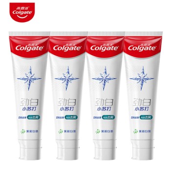 Colgate 高露洁 劲白茉莉白茶味牙膏 120g*4支