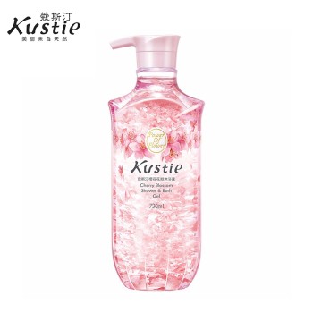 Kustie 蔻斯汀 樱花花瓣沐浴露720ml