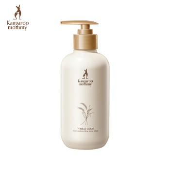 Kangaroo Mommy 袋鼠妈妈 小麦胚芽鲜萃润泽保湿身体乳-300g-B