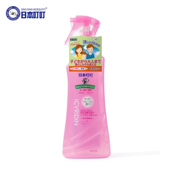 日本叮叮 婴儿宝宝孕妇可用 防蚊喷雾花露水200ml