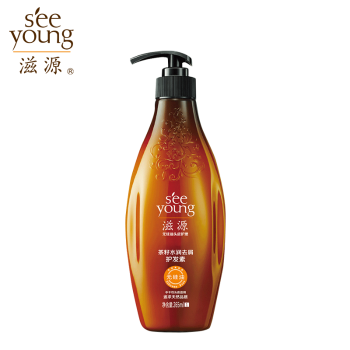 滋源 茶籽水润去屑护发素265ml(中干性)