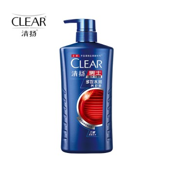 【ZF】清扬男士去屑洗发露多效水润型蓝瓶