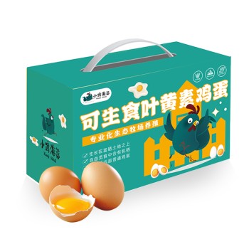 小鸡海蒂·可生食·叶黄素鲜鸡蛋30枚