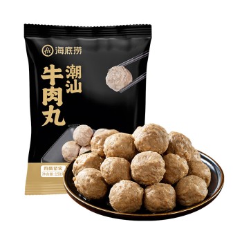 海底捞 潮汕牛肉丸150g*6袋