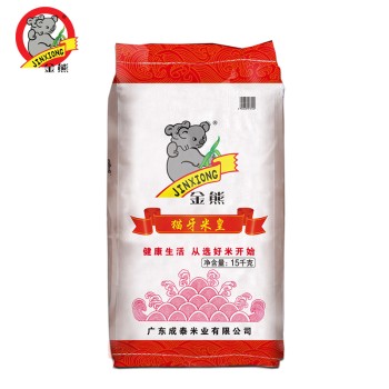 金熊 猫牙米皇15kg大包装【只发广东省】
