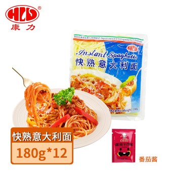 康力 快熟意大利面12包(搭酱包)