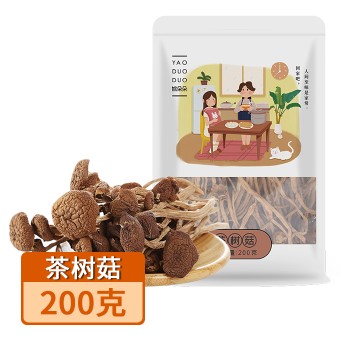 【特产】上海 姚朵朵茶树菇200克(回家款）