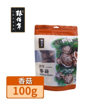 【特产】粮佰年 小兴安岭香菇100g山珍
