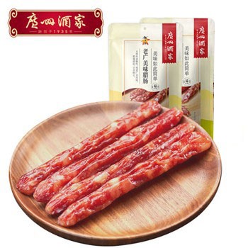 【特产】广州酒家 老广美味腊肠150g*5袋装