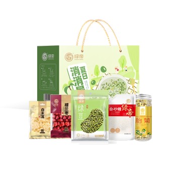 绿帝夏 日消消暑（绿豆木耳胎菊红枣糖）1.385kg清补凉