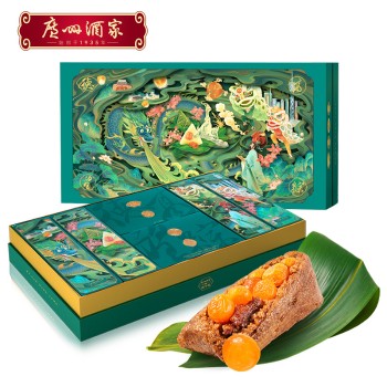广州酒家 德高望粽礼盒2400g