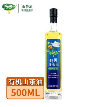 润心有机生榨山茶油500ML