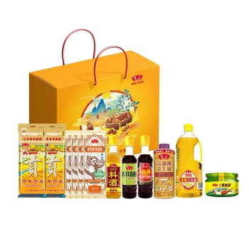 【12件套】鲁花 吉庆有余C礼盒