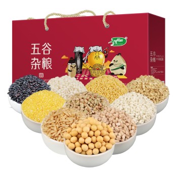 【特产】十月稻田 五谷杂粮礼盒4kg十种口味