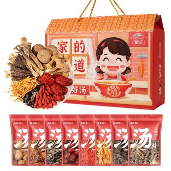 福东海 家的味道菌菇组合D-550克汤料干货礼盒