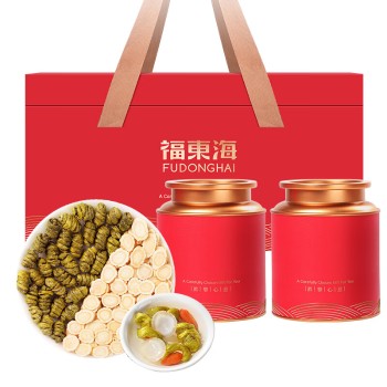 【下架】福东海 西洋参铁皮石斛双拼礼盒200克/盒