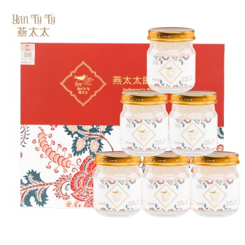 燕太太 浓缩即食燕窝礼盒总统款（70g规格）六瓶装