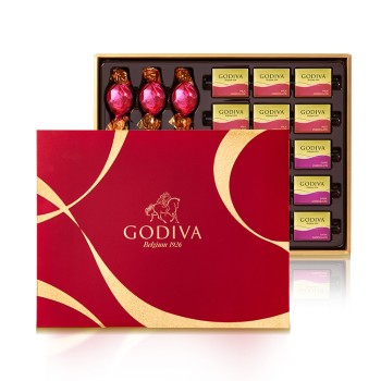 歌帝梵(GODIVA)巧克力精选礼盒24颗装 185g