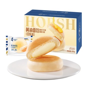 豪士 黄油面包（豆乳味）350g*2箱