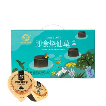天生好果 即食烧仙草冻 1750克啫喱果冻