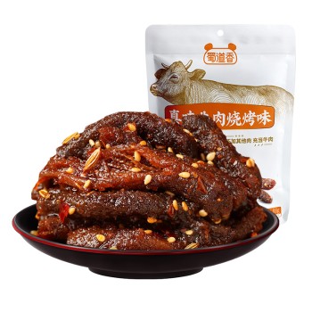 蜀道香 真味牛肉（烧烤味）88g*3袋