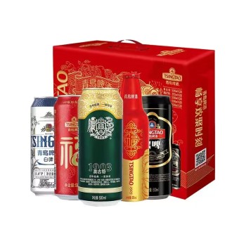 青岛啤酒 全家福礼盒4710畅饮啤酒