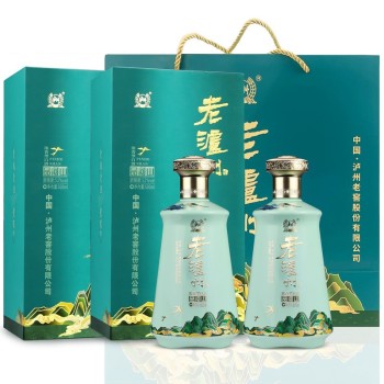 【特产】泸州老窖 老泸州品河山   52度浓香型白酒