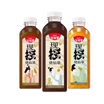 生和堂 混合口味仙草饮（方瓶）400g*6瓶（3口味混合装）