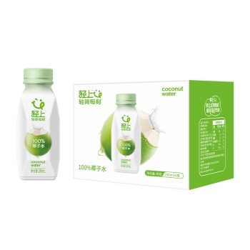 轻上 椰子水245ml*6瓶