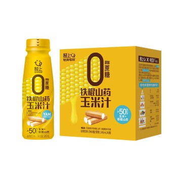 轻上 山药玉米汁245ml*6瓶